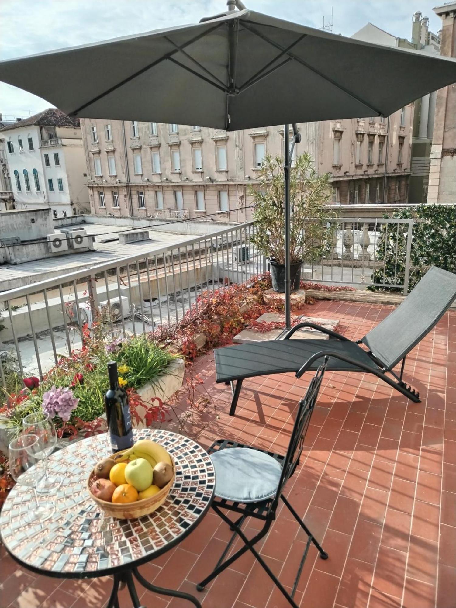 Sunny Terrace Daire Split Dış mekan fotoğraf